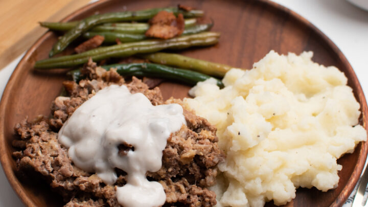 Image for Cream of Mushroom Meatloaf Without Breadcrumbs