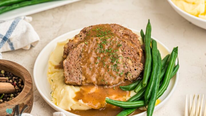 Image for Meatloaf with Brown Gravy
