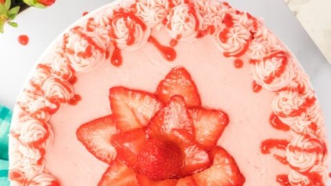 Homemade Strawberry Cake Recipe