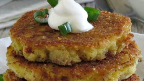 Crispy Parmesan Potato Cakes Recipe