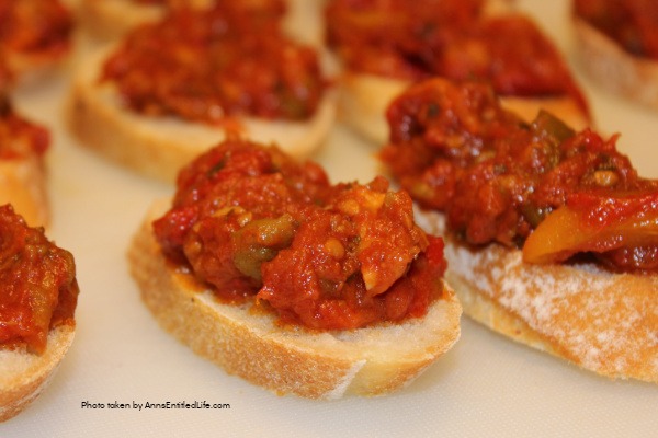 Matbucha Recipe. Matbucha is a beautiful Middle Eastern appetizer made with tomatoes and roasted bell peppers, seasoned with garlic and herbs. Easy-to-make, with just a few ingredients and some simple steps, you will have a flavorful dish that your whole family will love.