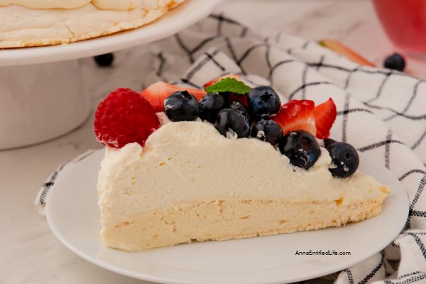 Red, White, and Blue Pavlova Recipe. Red, white, and blue pavlova is a classic dessert that is perfect for any occasion. It features a meringue base, topped with fluffy whipped cream, and fresh berries. This patriotic-themed treat looks stunning and tastes even better!