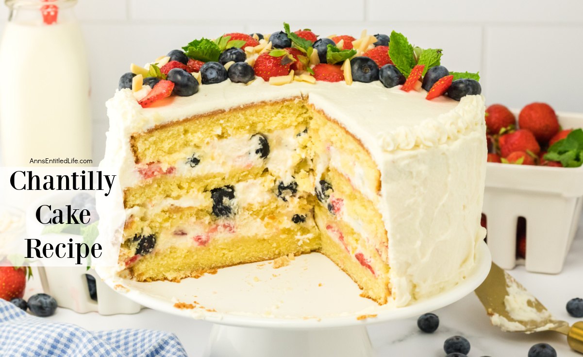 Chantilly Cake Recipe | How to Make with Berries