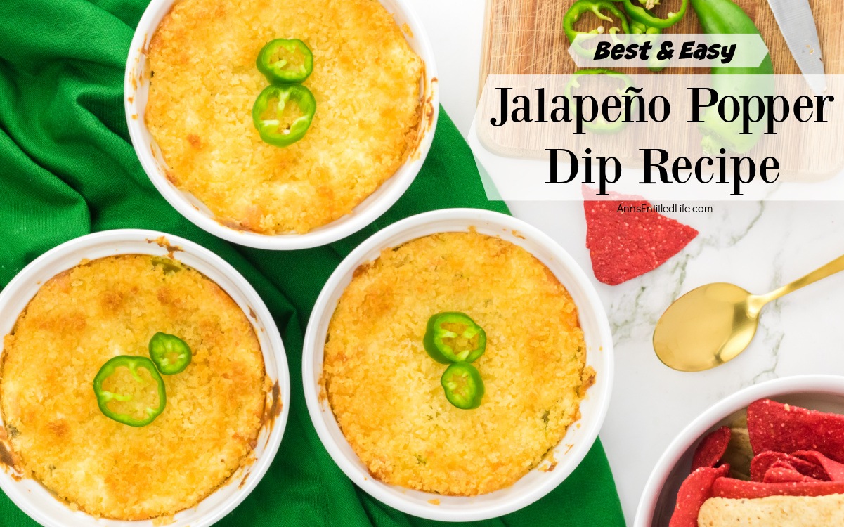 Jalapeño Popper Dip Recipe Best and Easy