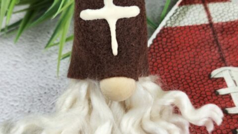 How to Make a Football Gnome Pin | DIY