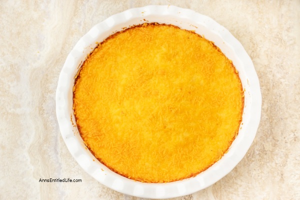 Easy Baked Southern Cheese Grits Pie Recipe. Explore a taste of Southern cuisine through our savory Cheese Grits Pie recipe. Experience rich flavors and cheesy goodness in every bite.