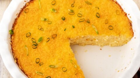 Easy Baked Southern Cheese Grits Pie Recipe