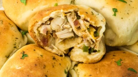 Cheesy Leftover Turkey Bombs Recipe