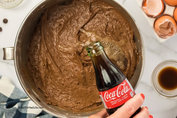 Coca-Cola Cake Recipe | Best Chocolate Coke Layer Cake. This moist and delicious Coca-Cola cake is a Southern classic. A decadent chocolate cake with rich chocolate frosting, it is the perfect dessert for celebrations or potlucks!