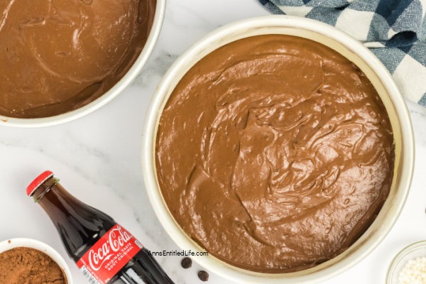 Coca-Cola Cake Recipe | Best Chocolate Coke Layer Cake. This moist and delicious Coca-Cola cake is a Southern classic. A decadent chocolate cake with rich chocolate frosting, it is the perfect dessert for celebrations or potlucks!