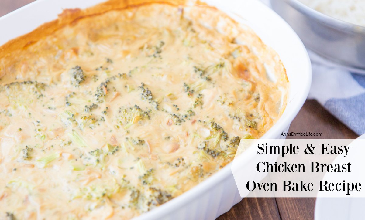 Simple and Easy Chicken Breast Oven Bake Recipe