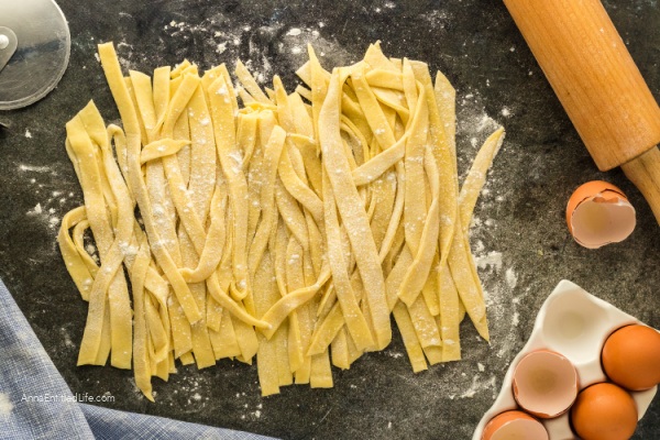 Easy Homemade Egg Noodles Recipe. Skip the store-bought prepackaged noodles and make egg noodles from scratch with this easy and delicious homemade egg noodles recipe.