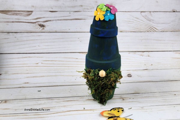 Flower Pot Gnome DIY. Craft a flower pot gnome with this easy step-by-step tutorial. Transform your garden decor with this delightful DIY craft.