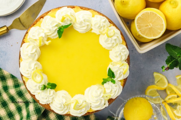 The Best Baked Luscious Lemon Cheesecake Recipe. If you love lemons, you are going to love this cheesecake. This beautifully creamy dessert takes a bit of time but can be made in advance and is an absolute showstopper! 