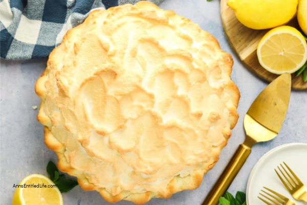 Easy Homemade Old Fashioned Lemon Meringue Pie Recipe. This sky-high Lemon Meringue Pie is absolutely dreamy. Smooth and tangy lemon curd topped with a soft and pillowy meringue topping toasted to perfection. This is a classic recipe that is bursting with flavor.