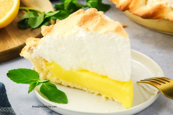 Easy Homemade Old Fashioned Lemon Meringue Pie Recipe. This sky-high Lemon Meringue Pie is absolutely dreamy. Smooth and tangy lemon curd topped with a soft and pillowy meringue topping toasted to perfection. This is a classic recipe that is bursting with flavor.