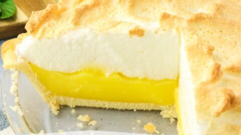 Easy Homemade Old Fashioned Lemon Meringue Pie Recipe