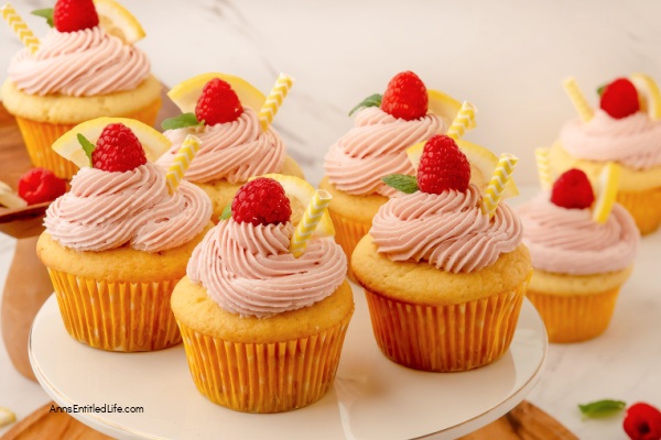 Homemade Raspberry Lemonade Cupcakes Recipe. This raspberry lemonade cupcake recipe is the epitome of a summertime cupcake flavor; it tastes exactly like your favorite summer beverage! Moist lemon cupcakes and raspberry buttercream frosting are the perfect summer sweet-tart flavor.
