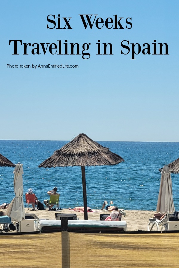 A photo of people on a Mediterranean beach