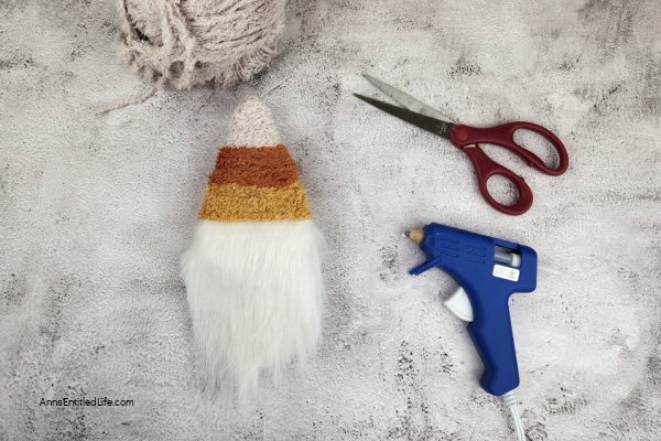 Candy Corn Gnome | How to Make DIY Craft. Learn how to make a cute Candy Corn Gnome with this easy DIY craft tutorial. It's perfect for Halloween decor or a fun craft project! A step-by-step guide is included.