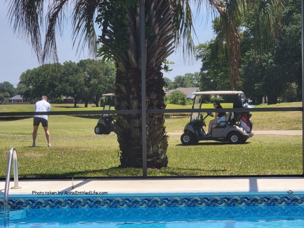 Golfers out of bounds