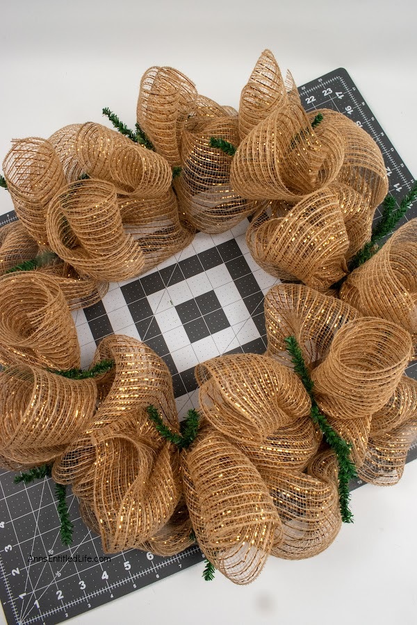 Autumn Deco Mesh Wreath | Easy to Make DIY Tutorial. With this simple DIY tutorial, you can create a stunning autumn deco mesh wreath. It's perfect for adding a festive touch to your home decor this fall season.