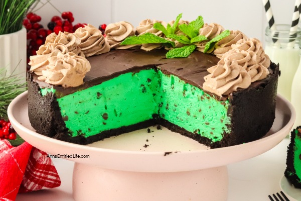 No-Bake Chocolate Mint Cheesecake Recipe | Easy & Delicious. Try this easy no-bake chocolate mint cheesecake recipe! Creamy, rich, and refreshing with a perfect blend of chocolate and mint. Ideal for any occasion. Make it today!