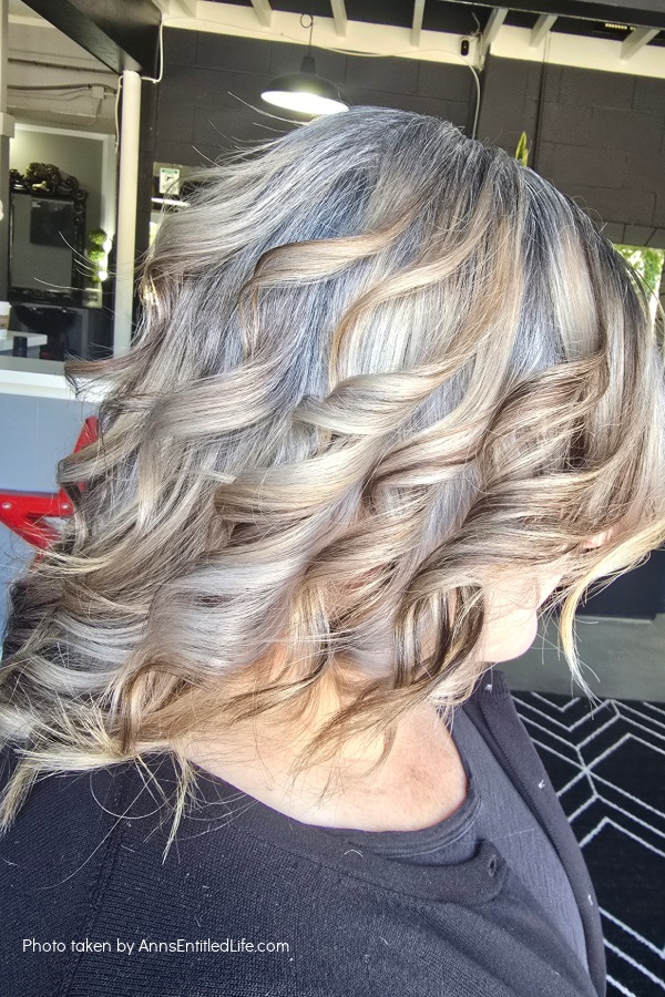 Transitioning Dyed Red Hair to Gray: All My Steps One Year Mark. This is my gray hair transition journey. You too can learn how to transition from dyed red hair to natural gray with a clear, step-by-step process. Tips for blending, maintenance, and embracing your gray journey.