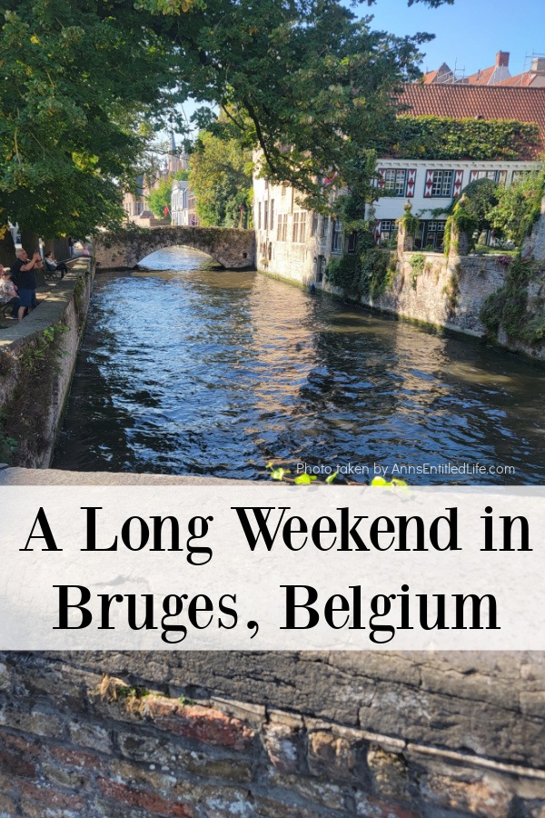 A canal in Bruges Belgium