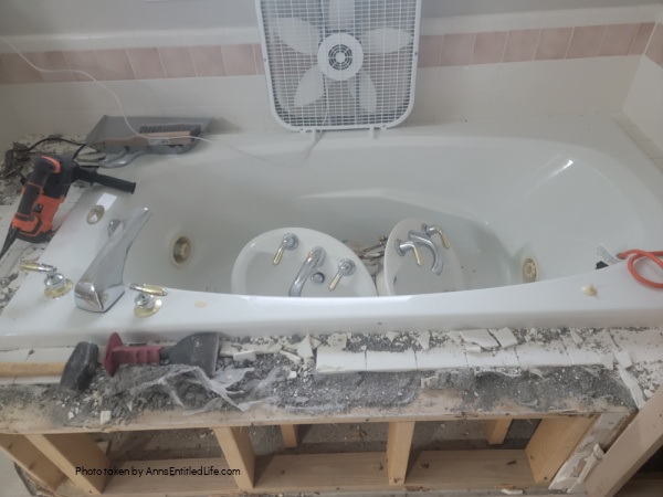 Master Bathroom Renovation - The Demolition | Remodel Tips. Advice on how to prepare for a master bathroom renovation. These were our steps (and some tips) to plan our reno before the work began.