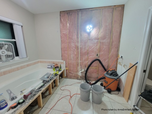 Master Bathroom Renovation - The Demolition | Remodel Tips. Advice on how to prepare for a master bathroom renovation. These were our steps (and some tips) to plan our reno before the work began.