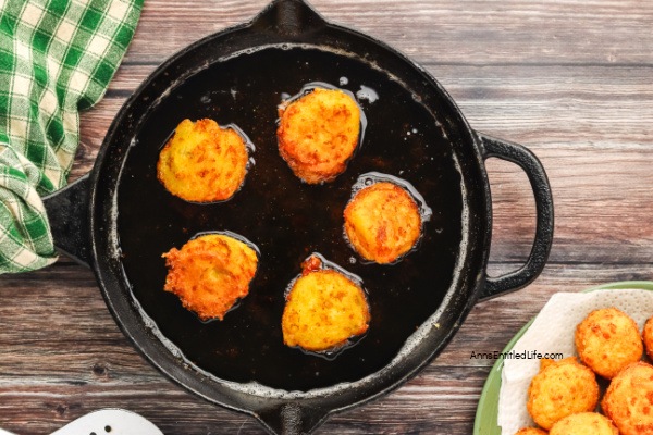 Homemade Cheddar Hush Puppies Recipe. Make the best cheddar hush puppies at home with this easy recipe. Crispy on the outside, cheesy on the inside—perfect for snacks, sides, or party appetizers.