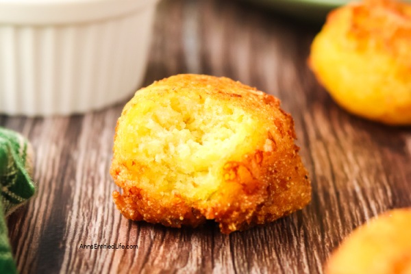 Homemade Cheddar Hush Puppies Recipe. Make the best cheddar hush puppies at home with this easy recipe. Crispy on the outside, cheesy on the inside—perfect for snacks, sides, or party appetizers.