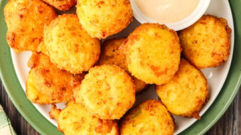 Homemade Cheddar Hush Puppies Recipe