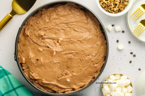 No-Bake Rocky Road Cheesecake Recipe with Chocolate & Marshmallows. Make this rich and creamy Rocky Road Cheesecake packed with chocolate, marshmallows, and crunchy nuts—an easy dessert that is perfect for any chocolate lover.
