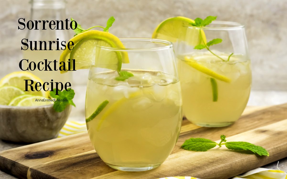 Sorrento Sunrise Cocktail Recipe