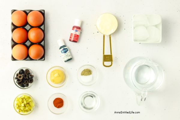 Eyeball Deviled Eggs Recipe for Creepy Halloween Snacks Eyeball Deviled Eggs Recipe for Creepy Halloween Snacks. Create spooky eyeball deviled eggs with this simple Halloween recipe. A creepy party snack that's easy to make and sure to grab everyone's attention.