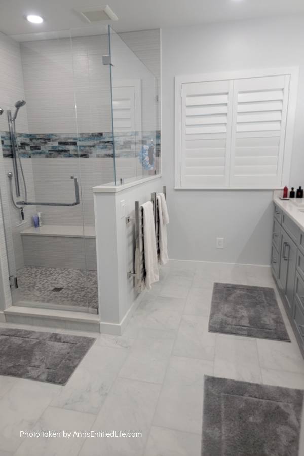 Master Bathroom Renovation: How We Transformed Our Master Bath Master Bathroom Renovation: How We Transformed Our Master Bath. The gut renovation of our 30 year old master bathroom - transformation renovation tips. This is how we upgraded our master bath adding function, style, and modern appeal to our home.