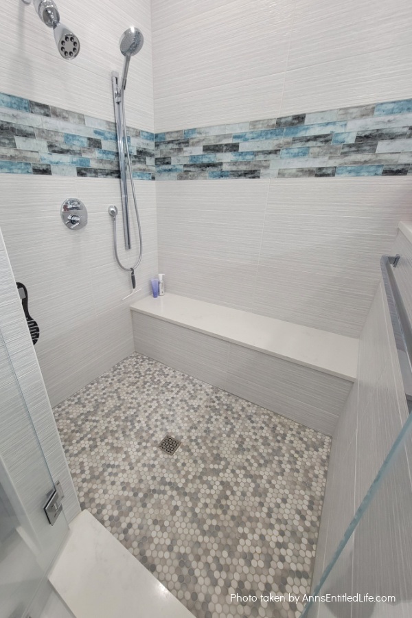 Master Bathroom Renovation: How We Transformed Our Master Bath Master Bathroom Renovation: How We Transformed Our Master Bath. The gut renovation of our 30 year old master bathroom - transformation renovation tips. This is how we upgraded our master bath adding function, style, and modern appeal to our home.