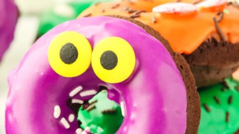 Homemade Monster Donuts Recipe for Halloween Treats