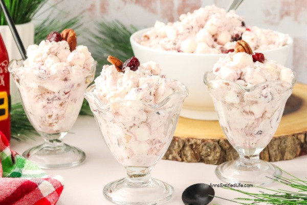 Cranberry Ambrosia Salad: Easy Holiday Recipe Cranberry Ambrosia Salad: Easy Holiday Recipe. With this simple recipe, you can make a creamy cranberry ambrosia salad. Blend tart cranberries with sweet ingredients for a refreshing, no-bake side dish perfect for gatherings!
