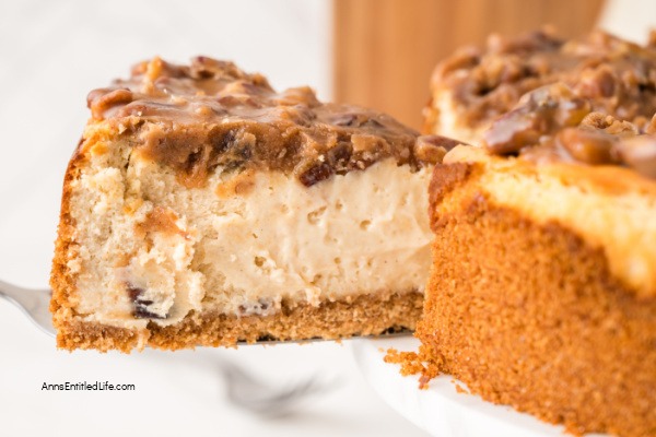 Pecan Pie Cheesecake Recipe: Creamy and Delicious Pecan Pie Cheesecake Recipe: Creamy and Delicious. Try this easy pecan pie cheesecake recipe for a delicious dessert that combines creamy cheesecake and sweet and crunchy pecan pie topping in every bite.