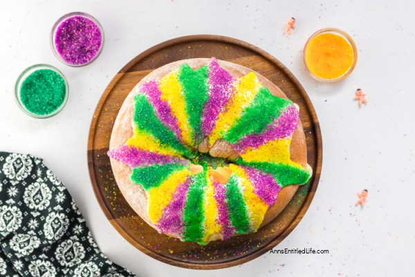 King Cake Recipe: Easy Homemade Mardi Gras Dessert. Make a classic king cake with this simple recipe for Mardi Gras. Includes ingredients list, step-by-step directions, and baking tips for a tasty, festive dessert.
