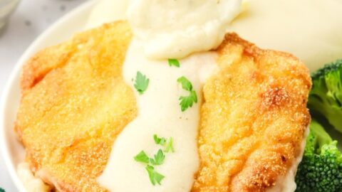 Southern Fried Pork Chops with Country Gravy Recipe
