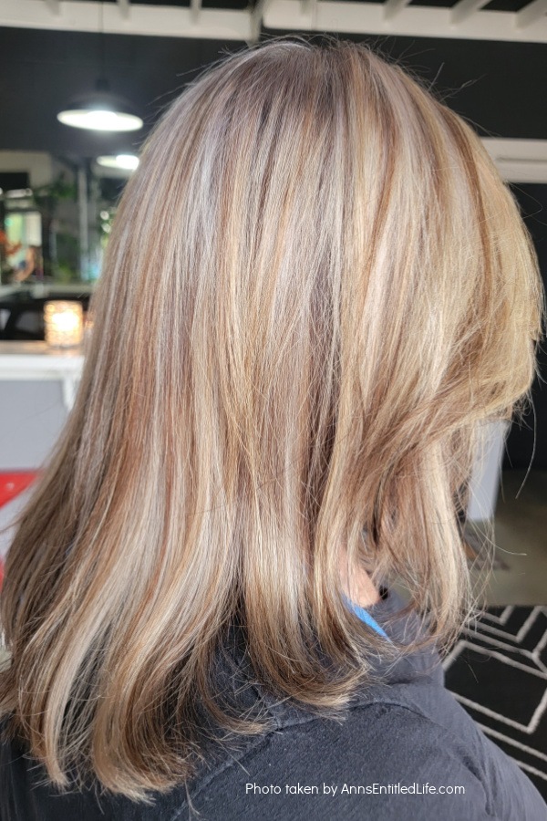 Transitioning Dyed Red Hair to Gray: All My Steps, Part 6. This is what my hair looks like after six salon visits while transitioning from red to gray hair.