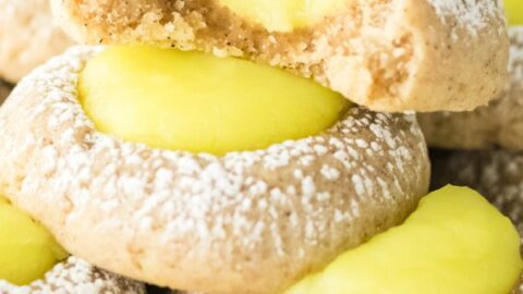 Thumbprint Lemon Cookies Recipe | Easy Zesty Treats