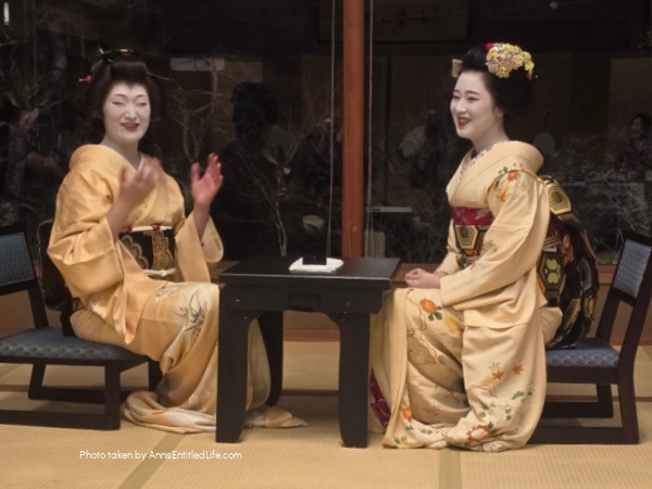 Kyoto & Osaka: Our Four Day Itinerary Kyoto & Osaka: Our Four Day Itinerary. This is our complete itinerary of the four days we spent in Kyoto and Osaka. We visited iconic temples, strolled through beautiful cherry blossoms, experienced a geiko (geisha) and maiko performance and enjoyed authentic Japanese food.