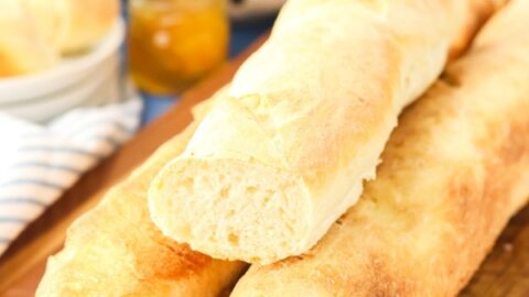 Easy Same Day Baguette Recipe | Crusty Homemade French Bread