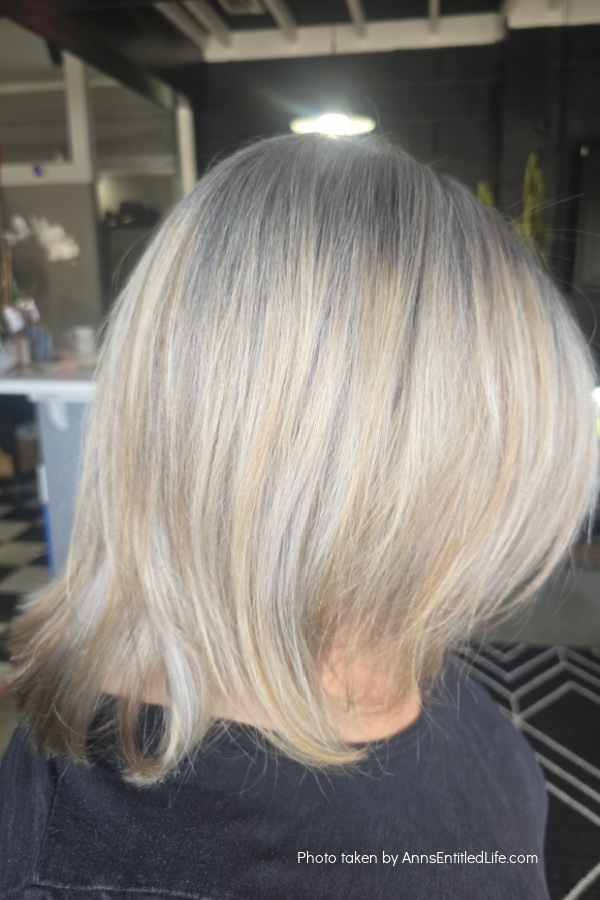 Transitioning Dyed Red Hair to Gray: All My Steps One Year Mark. This is my gray hair transition journey. You too can learn how to transition from dyed red hair to natural gray with a clear, step-by-step process. Tips for blending, maintenance, and embracing your gray journey.