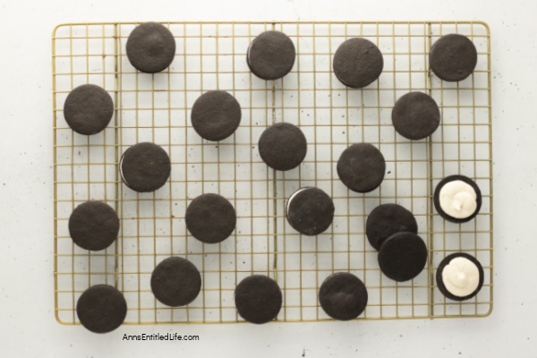 Easy Homemade Oreo Cookies Recipe - Copycat Oreos. Easy homemade Oreo cookies recipe. Crisp chocolate wafers with a creamy filling, made with simple ingredients and clear steps for perfect copycat sandwich cookies.